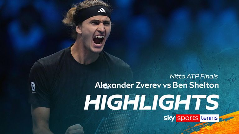 Alexander Zverev vs Ben Shelton ATP Finals highlights thumb 