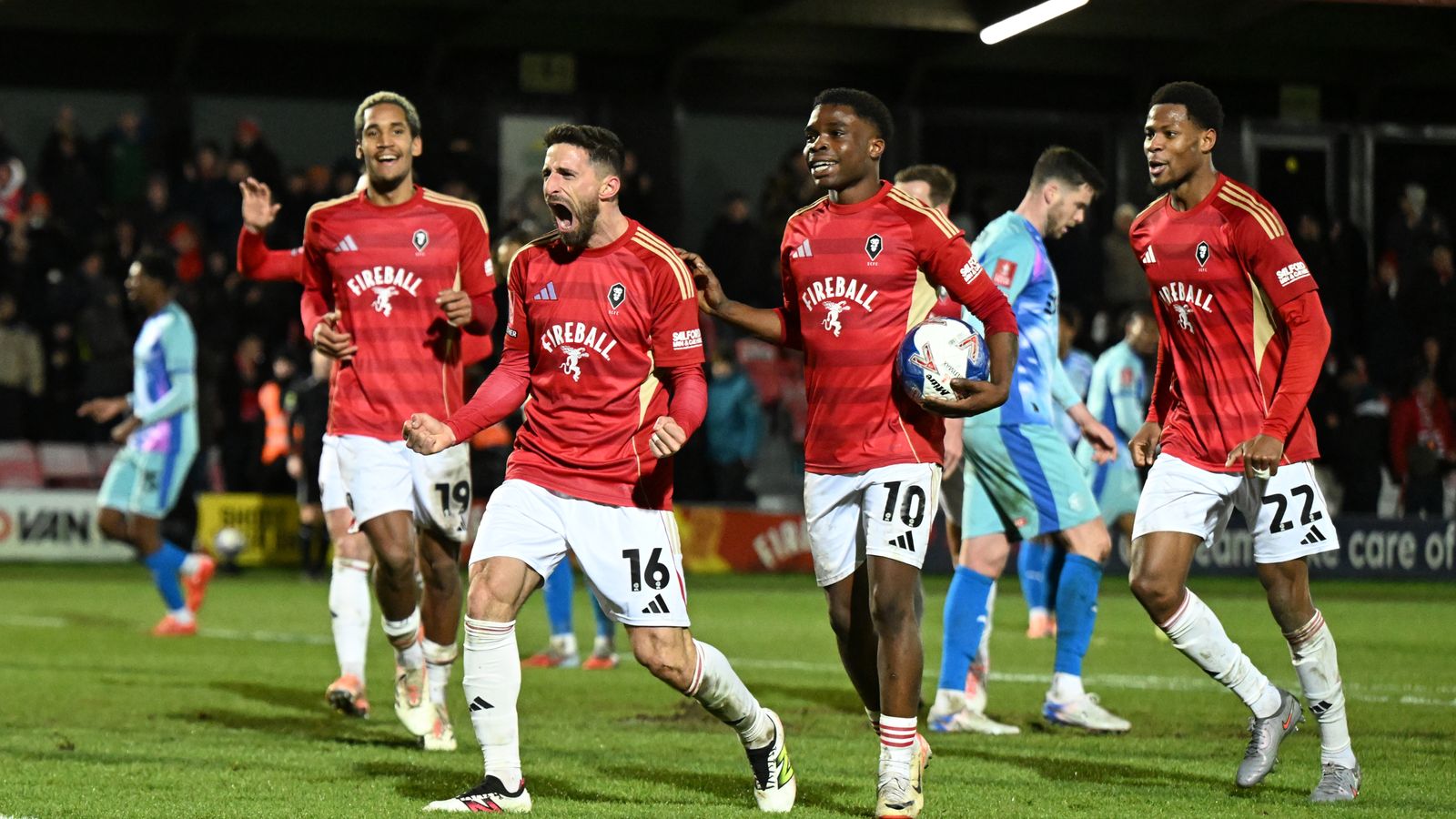 Salford 4-0 Leyton Orient: Kelly N'mai nets double as League Two side cruise to FA Cup third round