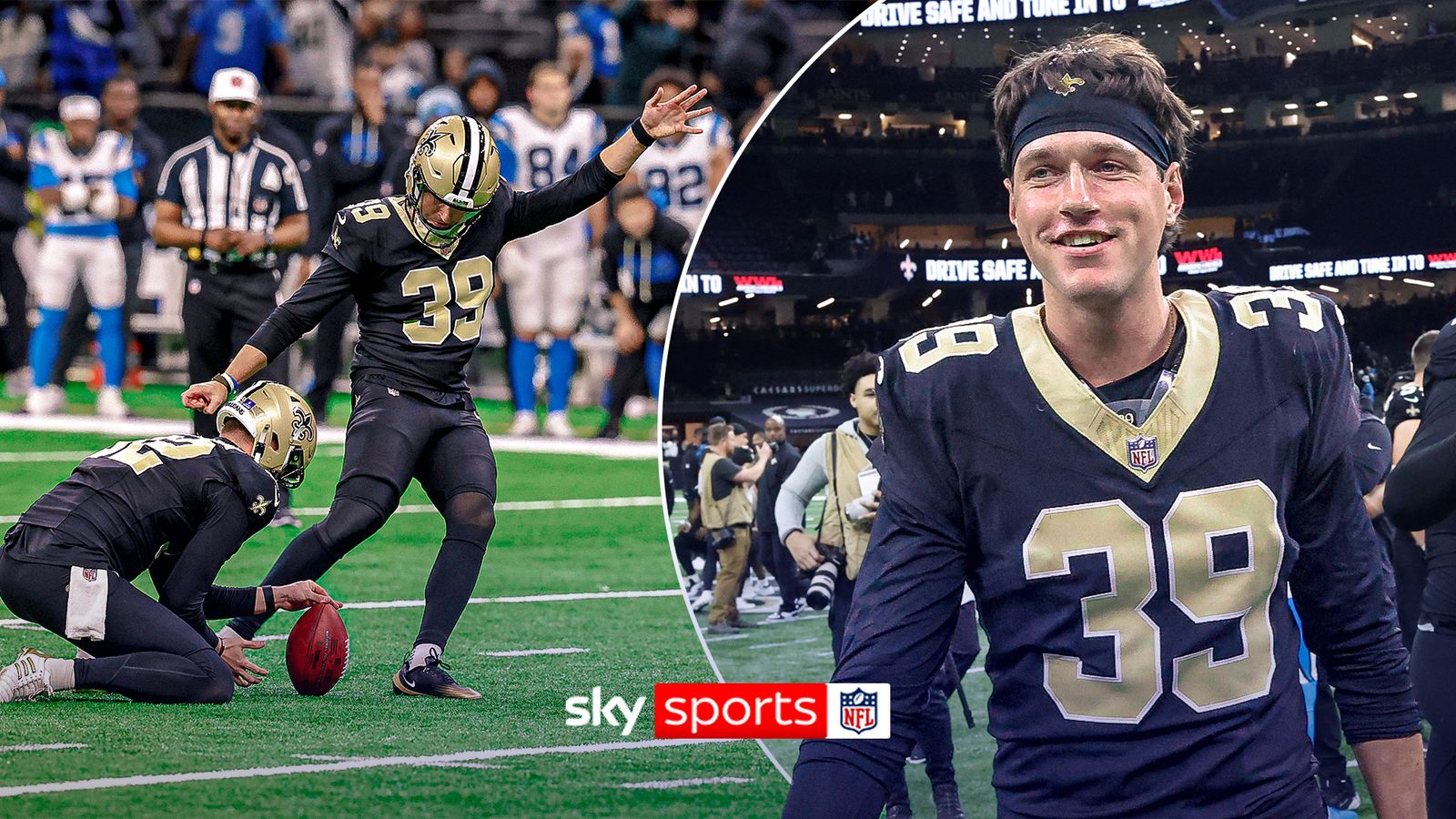 NFL: Ireland's Charlie Smyth scores game-winning field goal on Saints home debut