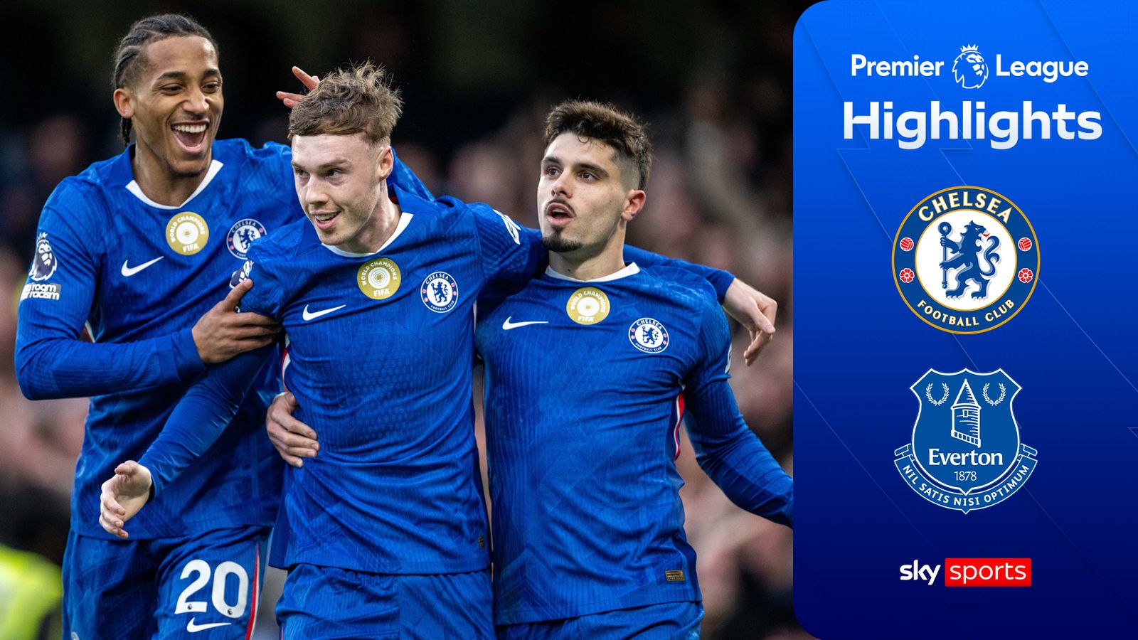 Chelsea 2-0 Everton | Premier League highlights