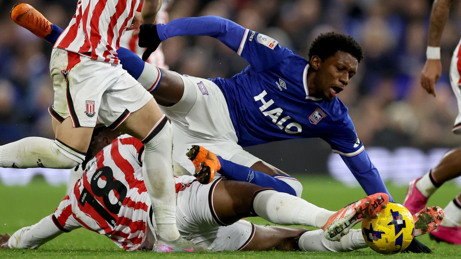 Ipswich Town 1-0 Stoke City: Jaden Philogene's early stunner seals victory