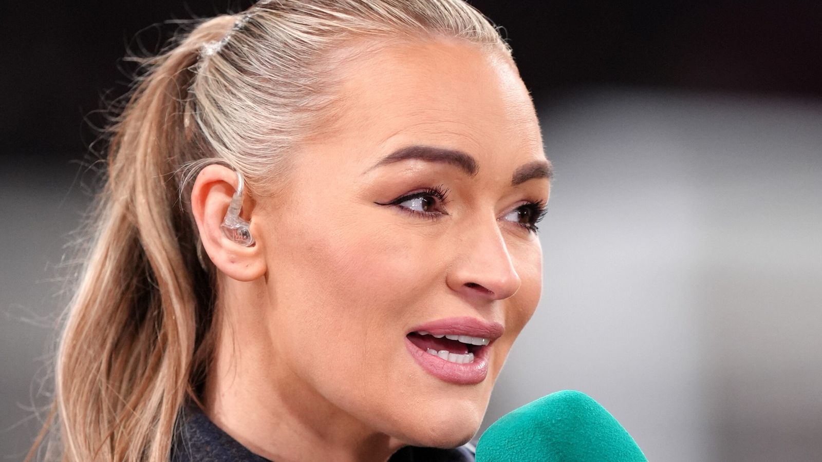 Laura Woods' fiancé eases health fears after presenter collapses before England's friendly