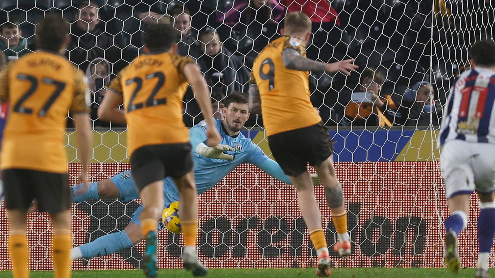 Hull City 1-0 West Bromwich Albion: Oli McBurnie penalty seals Tigers win