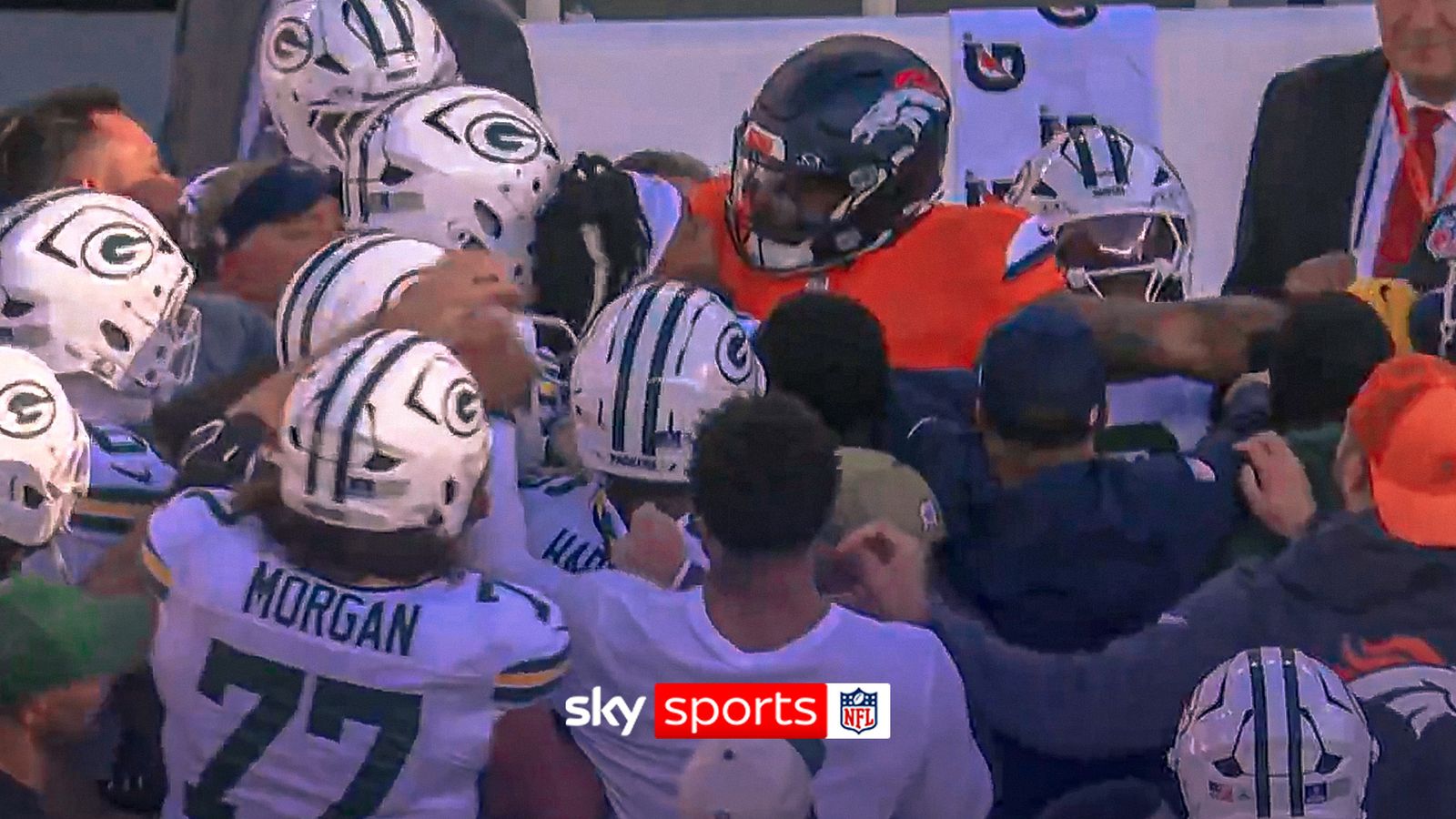 NFL: Broncos-Packers get into pre-game skirmish!