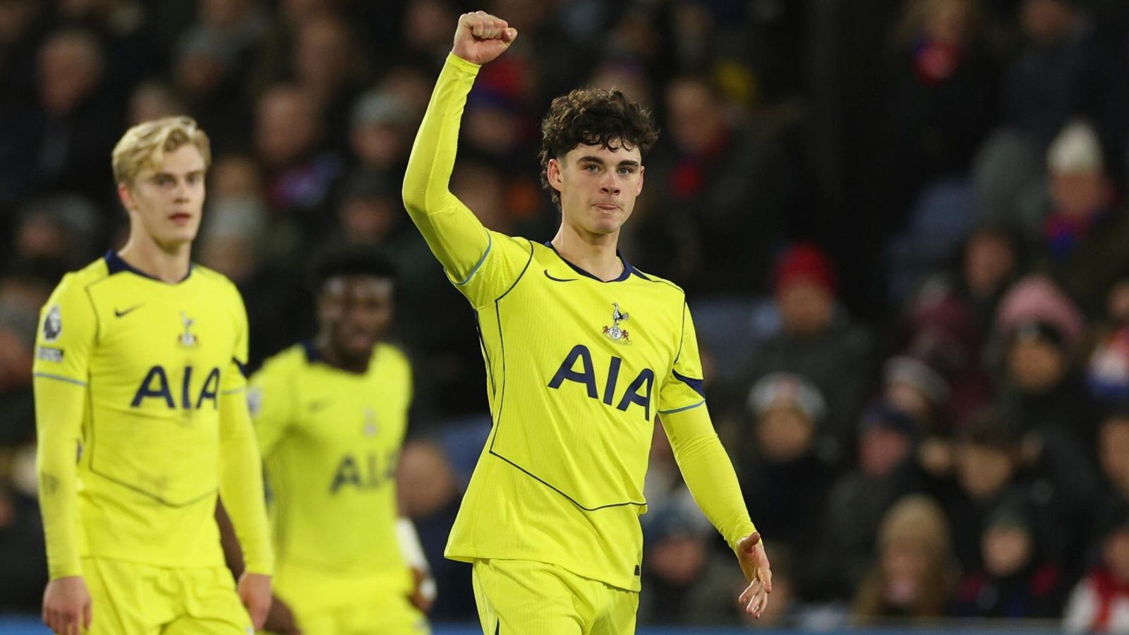 Crystal Palace 0-1 Tottenham: Archie Gray's first career goal clinches hard-fought win for Spurs