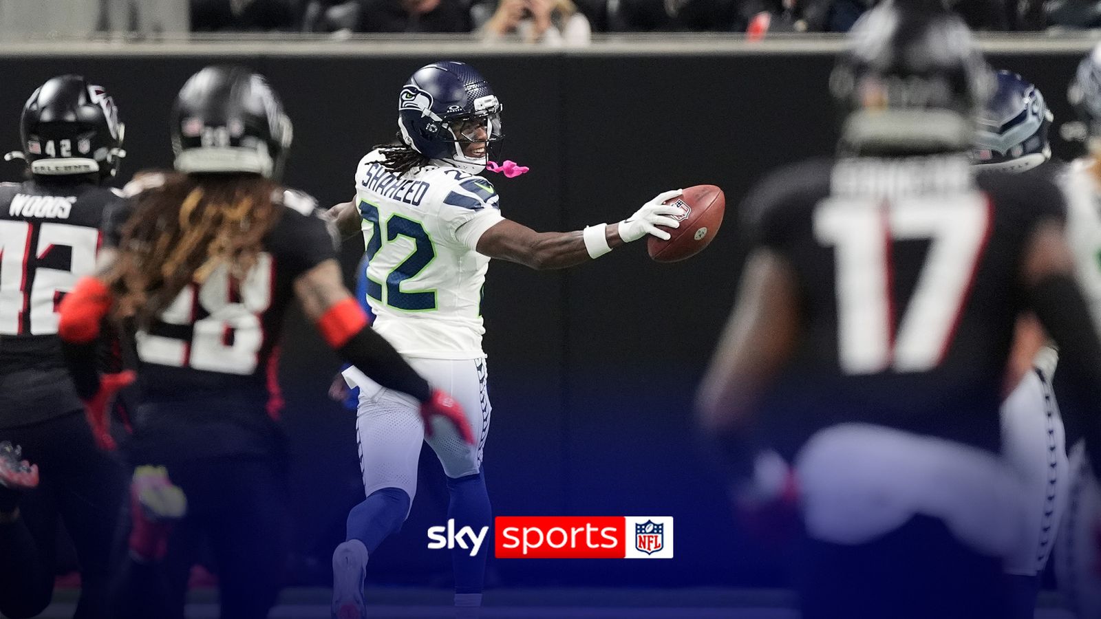 100-yard TD! Seattle Seahawks' Rashid Shaheed with the LONGEST play of the season!