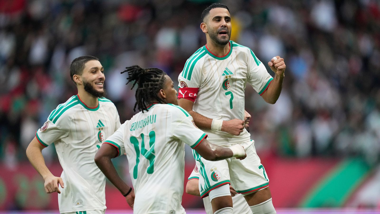 AFCON latest: Mahrez at the double as Algeria see off 10-man Sudan