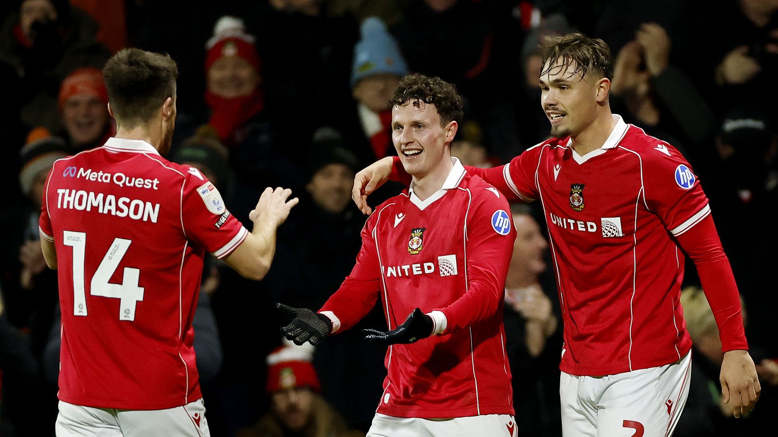 Wrexham 2-1 Preston North End: Nathan Broadhead strikes in Red Dragons win