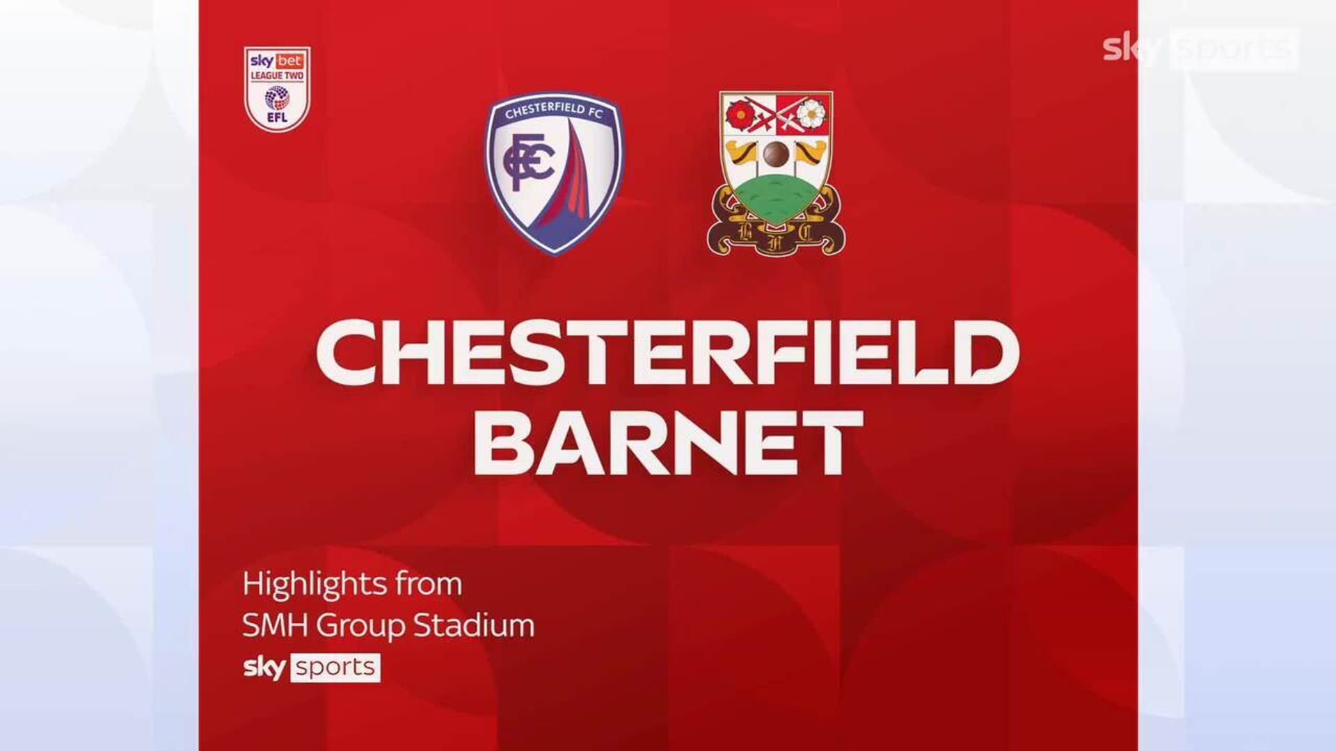 Chesterfield 3-1 Barnet