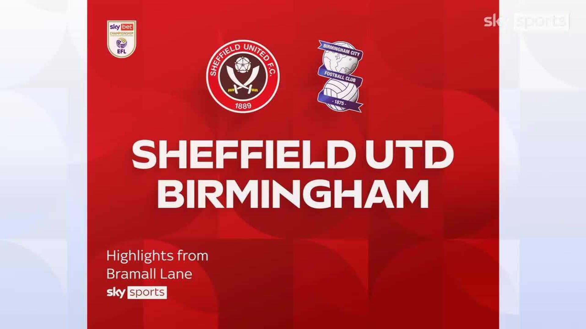 Highlights: Sheffield Utd 3-0 Birmingham