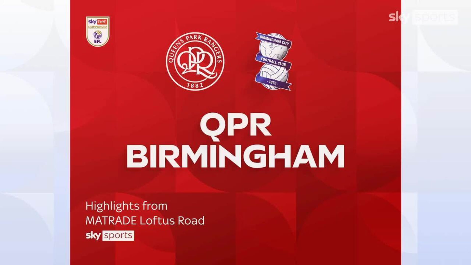 QPR 2-1 Birmingham