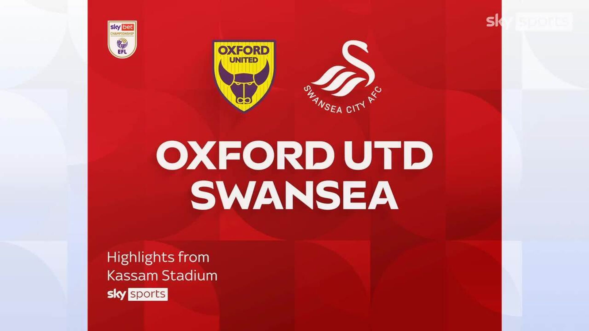 Oxford 0-1 Swansea