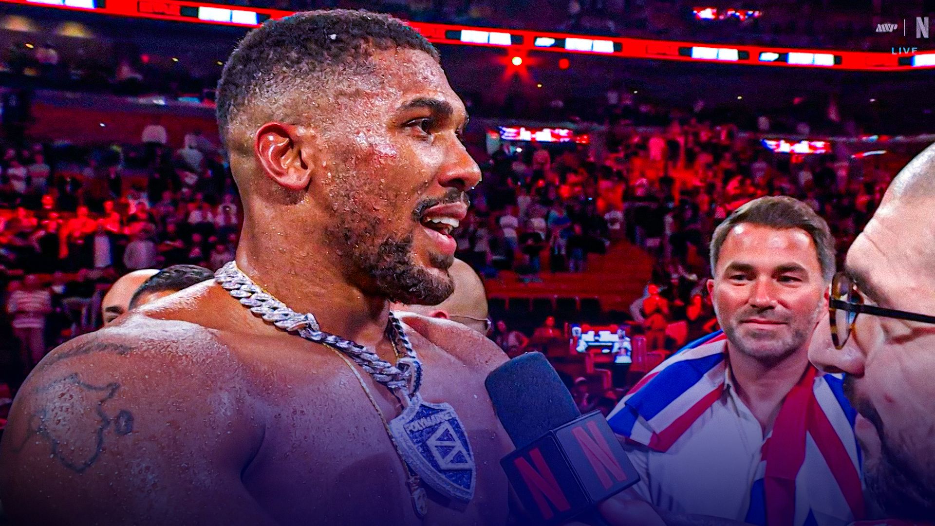 'Don't do all that talking!' | AJ calls out Fury after Paul clash