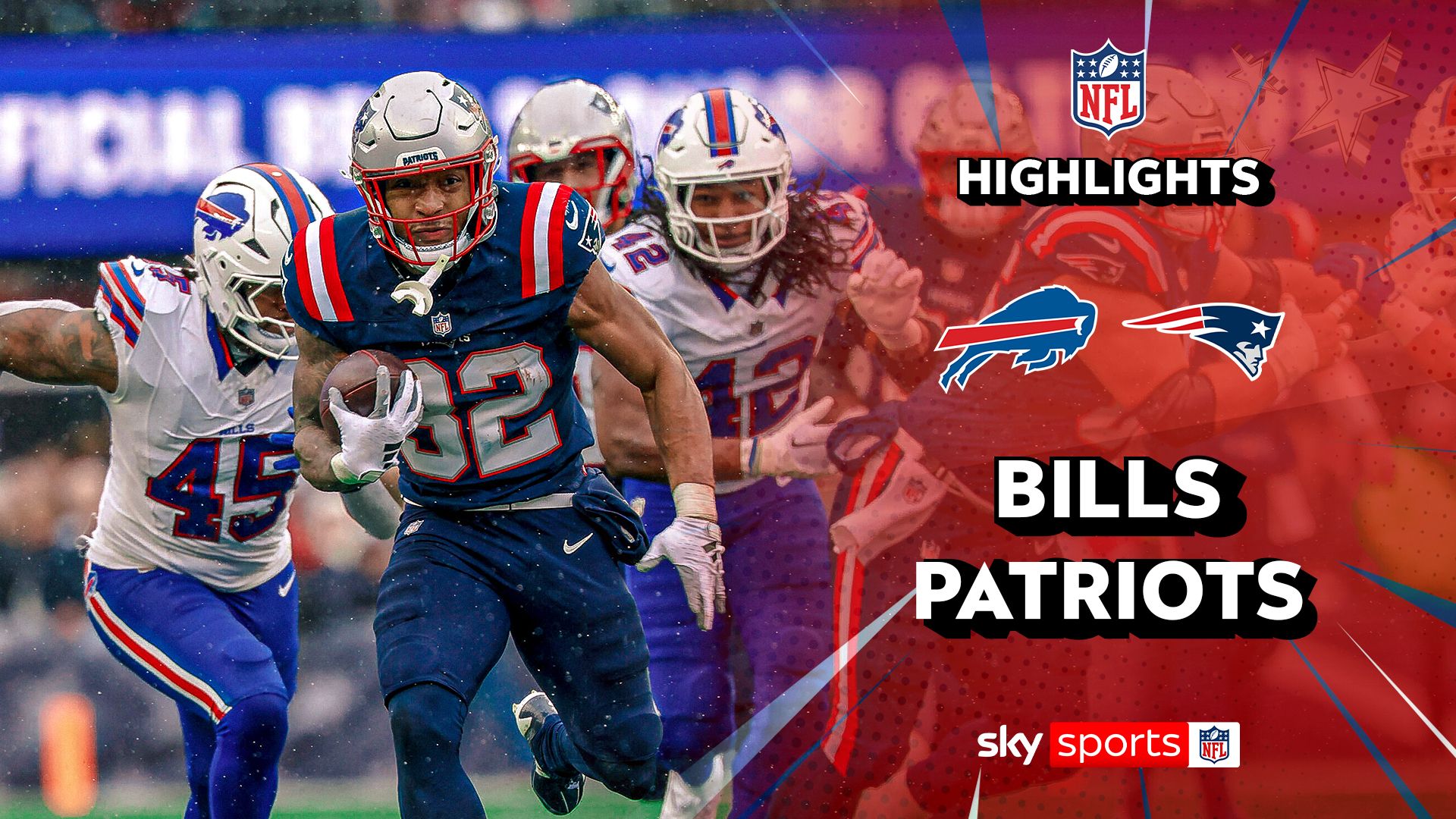 Highlights: Bills end Patriots' 10-game win streak in thriller!
