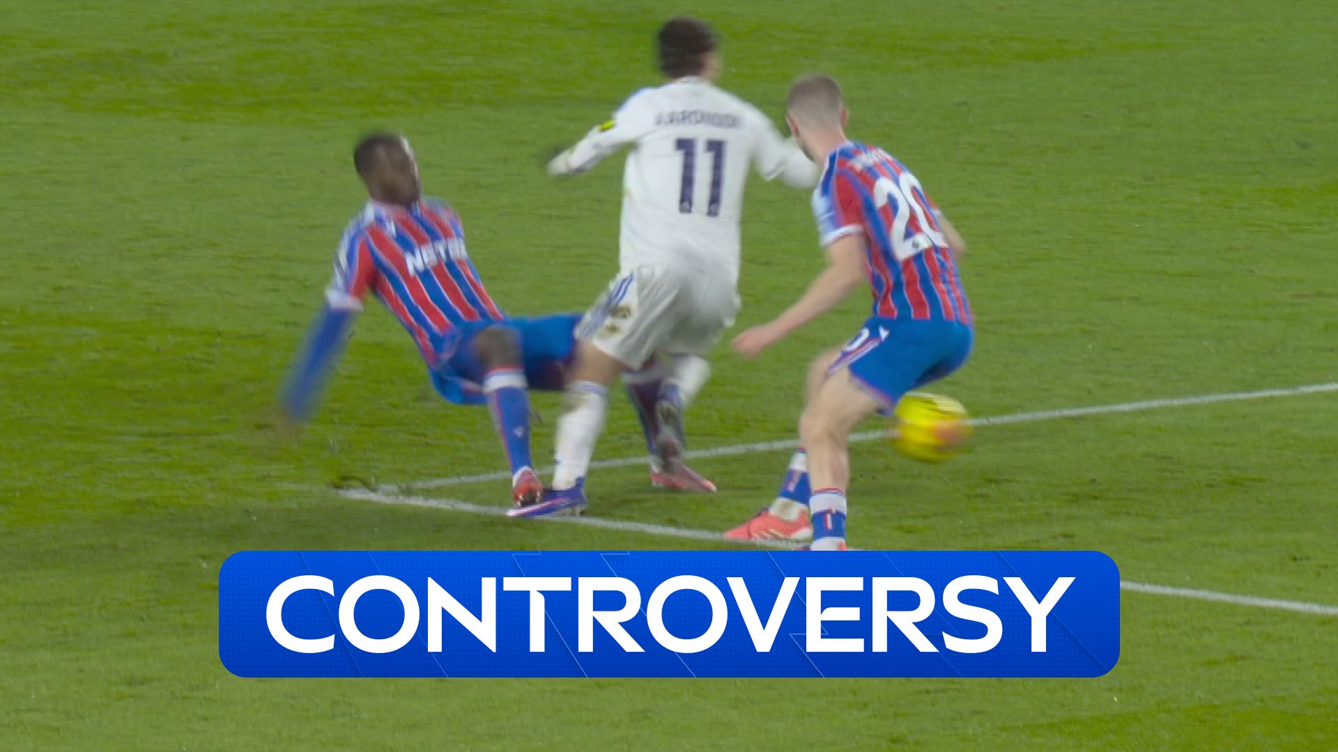 Checked and cleared... Leeds denied penalty appeal after Mitchell challenge