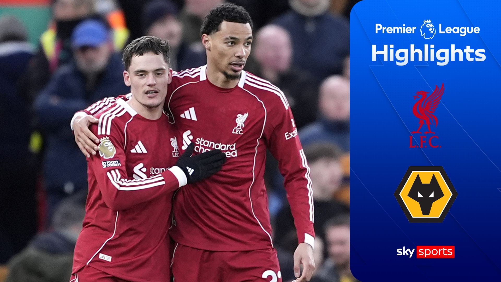 Wirtz helps Liverpool to emotional Wolves win as Jota remembered