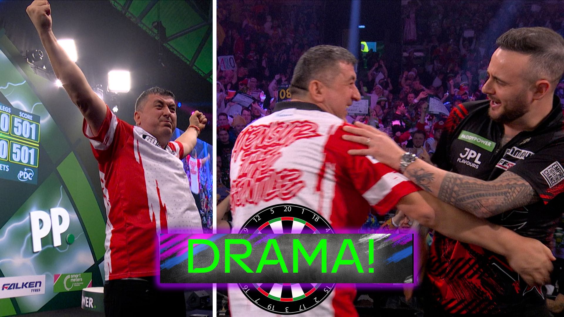 Needle at Ally Pally! | Cullen irritated by Suljovic after defeat