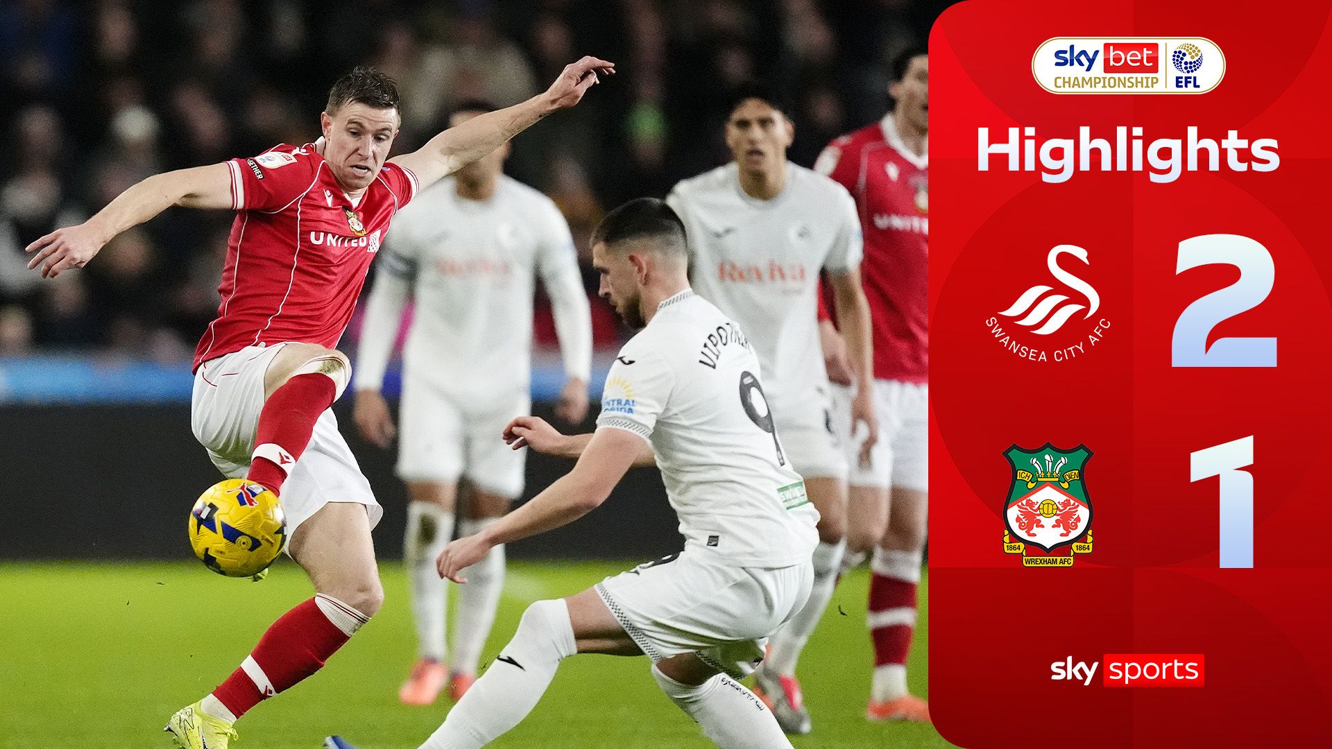 Wrexham howler gifts Swansea late winner in the Welsh derby!
