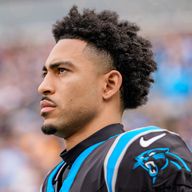 Carolina Panthers quarterback Bryce Young