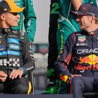 Lando Norris and Max Verstappen