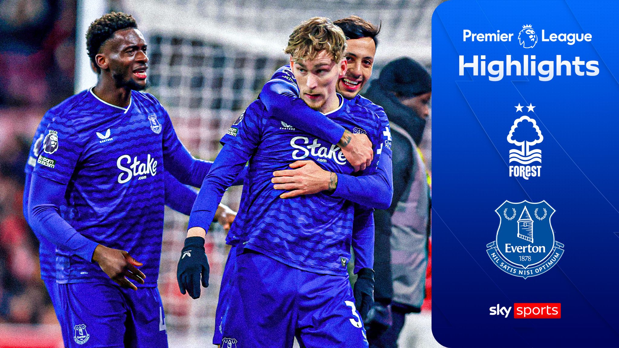 Nottingham Forest 0-2 Everton | Premier League highlights