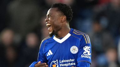 Abdul Fatawu's spectacular strike put Leicester 2-0 up before half-time
