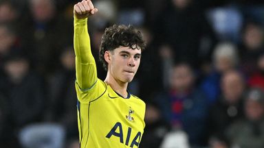 Image from Archie Gray scores first goal as Spurs win at misfiring Palace while Leeds fire with a familiar formation - Premier League hits and misses