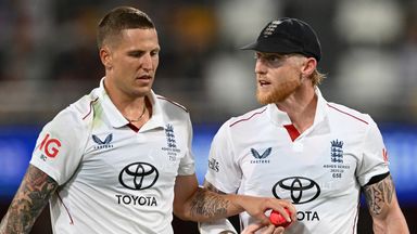 England's bowlers largely toiled at The Gabba as Australia opened up a 2-0 series lead with three games to play