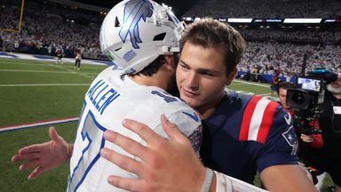 Drake Maye and Josh Allen meet yet again 
