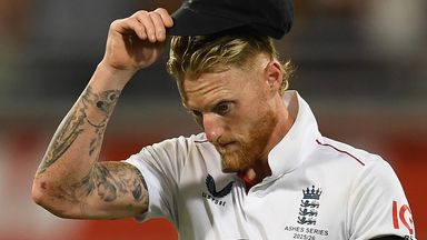 England's captain Ben Stokes