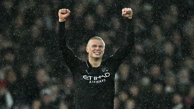 Erling Haaland reached 100 Premier League goals in record time