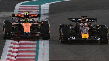 Lando Norris and Max Verstappen (Red Bull Content Pool)