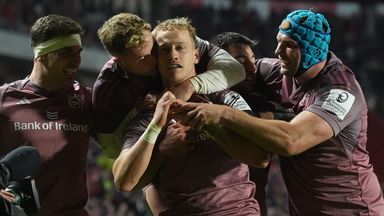 Mike Haley was among the try scorers as Munster registered a much-needed bonus-point Champions Cup win