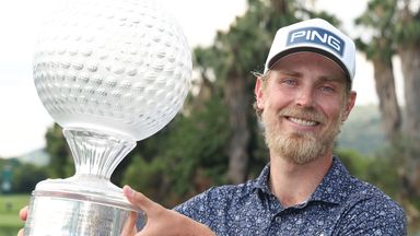 Kristoffer Reitan completed a wire-to-wire win in South Africa