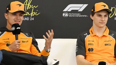 Lando Norris and Oscar Piastri