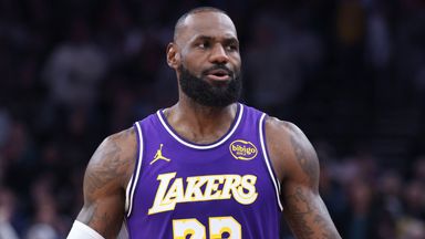 LeBron James and the LA Lakers take on the Houston Rockets live on Sky Sports this Christmas