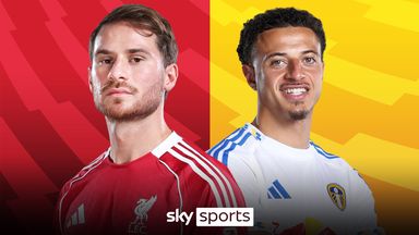 Liverpool host Leeds on New Year's Day live on Sky Sports - kick-off is 5.30pm