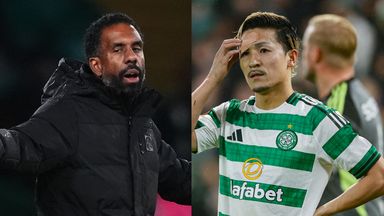 Wilfried Nancy became the first manager to lose his first two games in charge of Celtic - Credit - PA/SNS