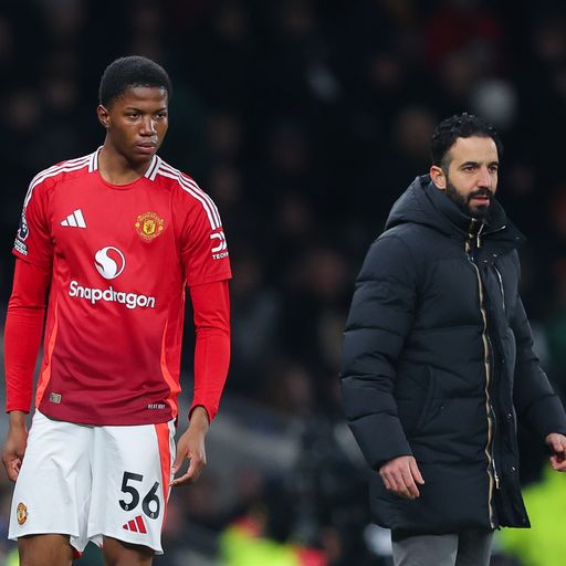  'Feeling of entitlement' - Amorim defends 'strong words' on academy stars