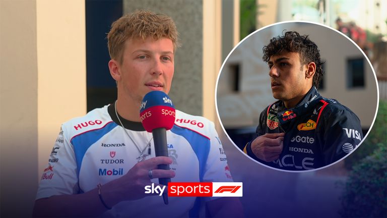 Liam Lawson says he's looking forward to taking on responsibility with new team-mate Arvid Lindblad next season.