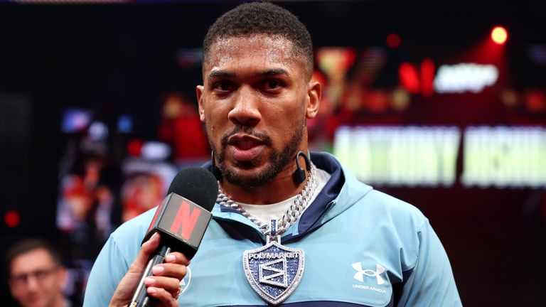 Anthony Joshua (Pic credit: Netflix)