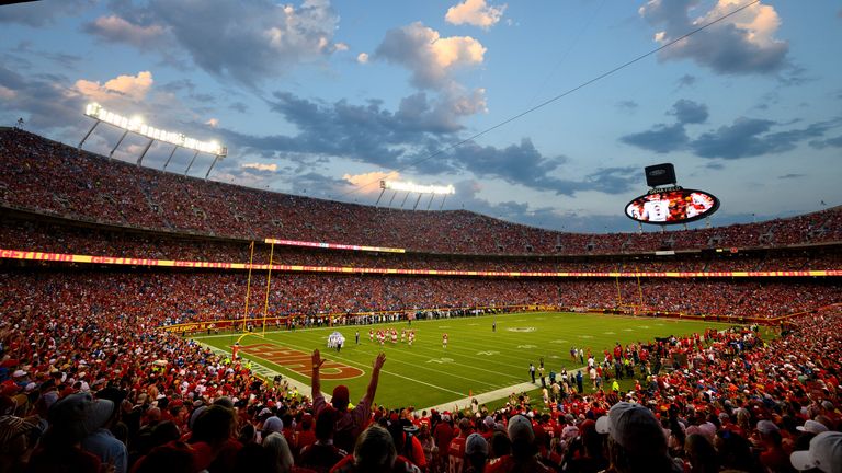Arrowhead Stadium, home of Kansas City Chiefs (Associated Press)