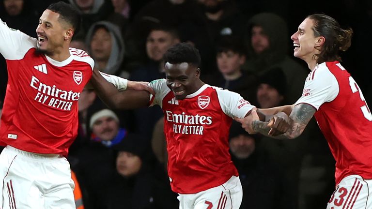 Arsenal had to be patient to see off Crystal Palace 1-0 in the Carabao Cup quarter-final
