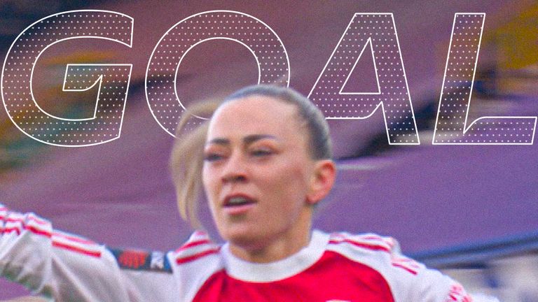 Arsenal's McCabe scores against Everton