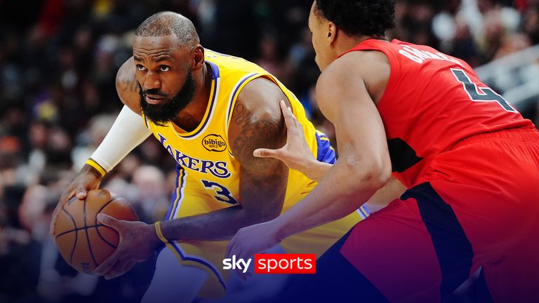 LeBron delivers first buzzer-beating highlight of record 23rd NBA year!