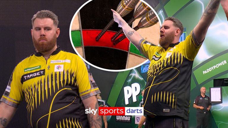 Here is a look at the best of Scott Williams' first round performance at the World 2026 Darts Championship against Paolo Nebrida.