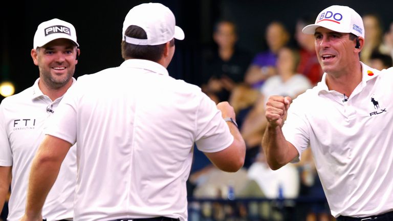 Billy Horschel guided Atlanta Drive GC to victory in their TGL season opener 