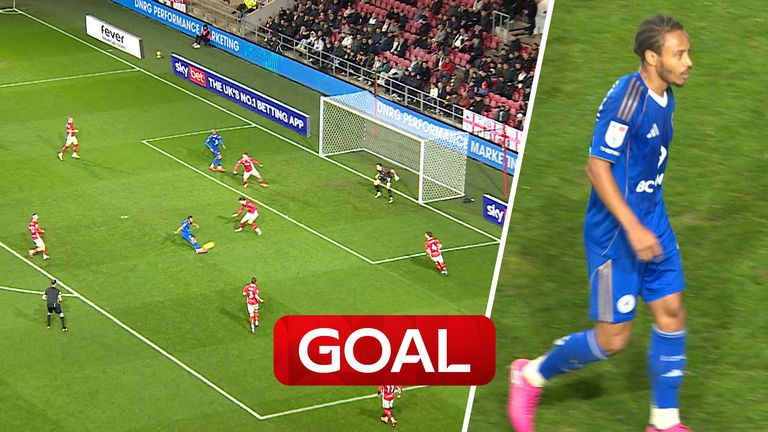 BOBBY DECORDOVA REID GOAL AT BRISTOL CITY