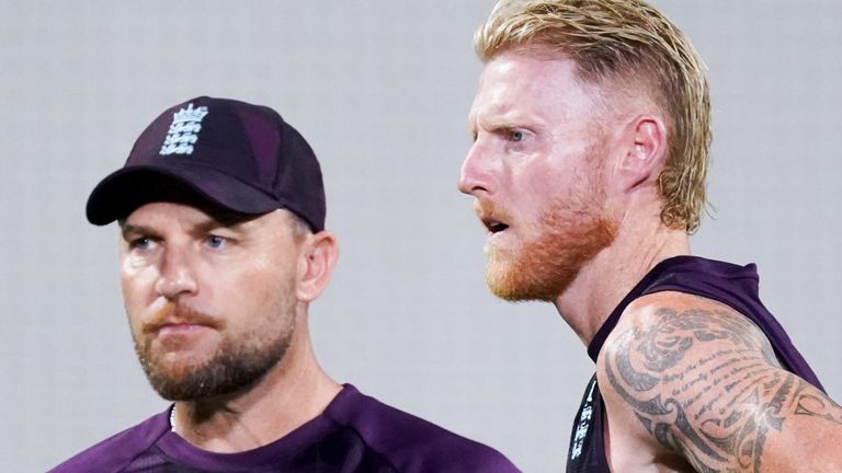 Brendon McCullum, Ben Stokes (Ashes)