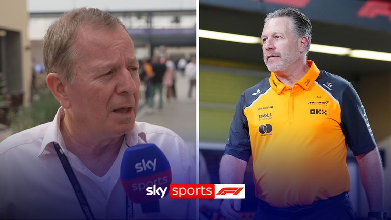 Zak Brown, chief executive officer of McLaren Racing, at the Yas Marina Circuit ahead of the Abu Dhabi Grand Prix on Sunday. Picture date: Thursday December 4, 2025.
